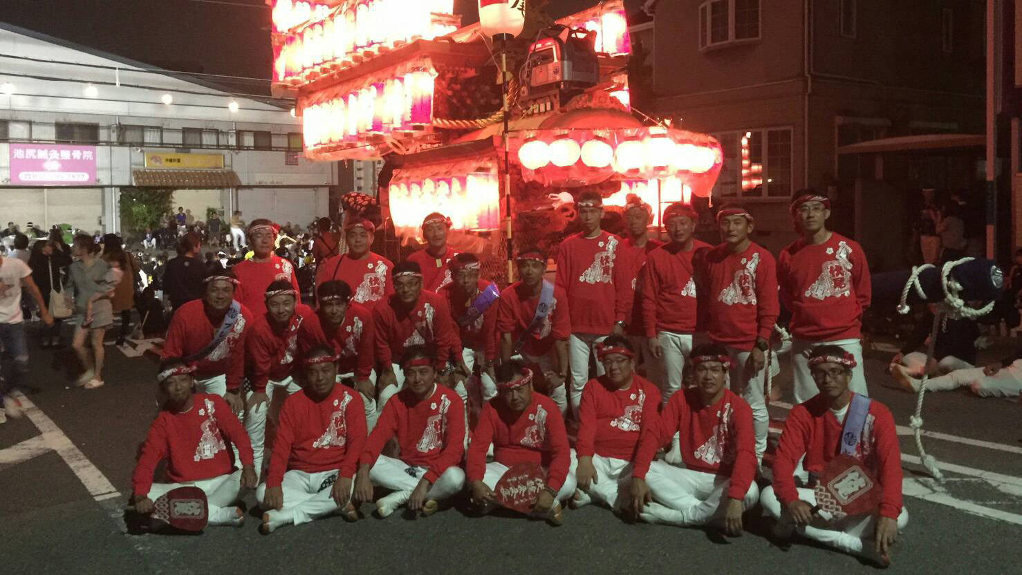だんじり祭でお揃い！かっこいいトレーナー | 大口即納相談可能